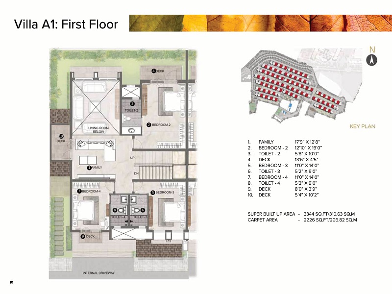 Prestige Aspen Greens Floor Plan