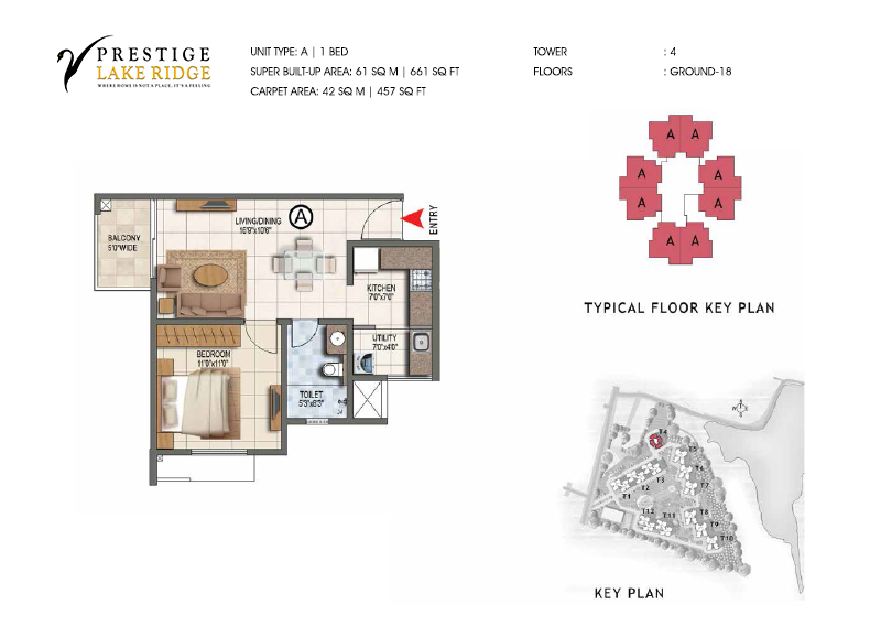 Prestige Lake Ridge Floor Plan