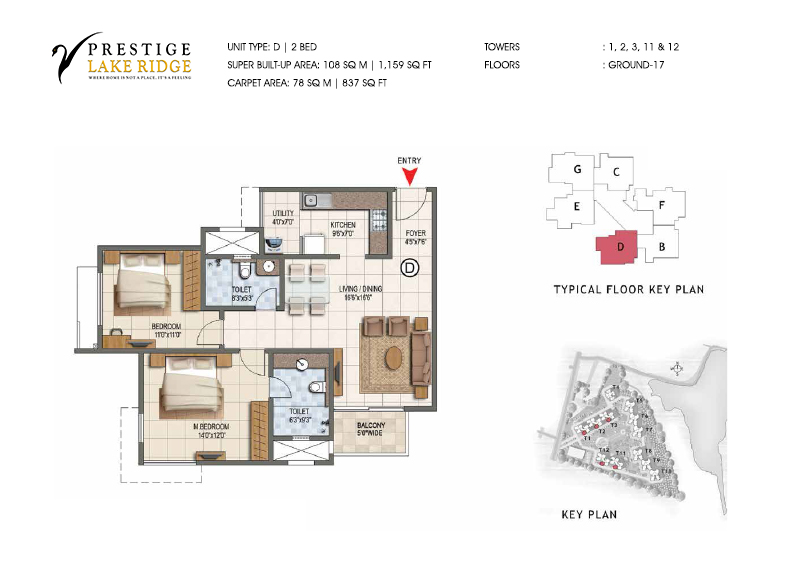 Prestige Lake Ridge Floor Plan