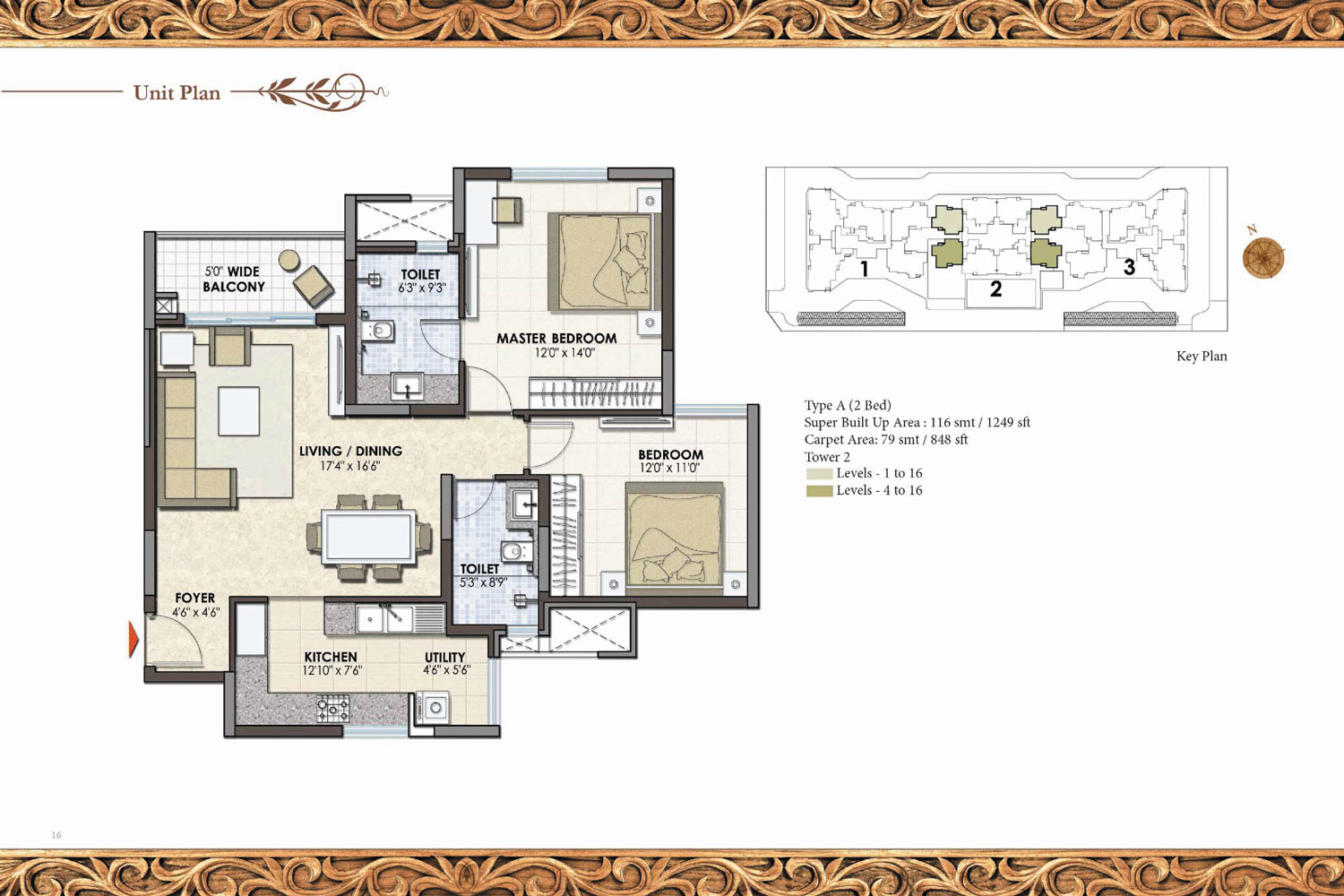 Prestige Pinewood Floor Plan