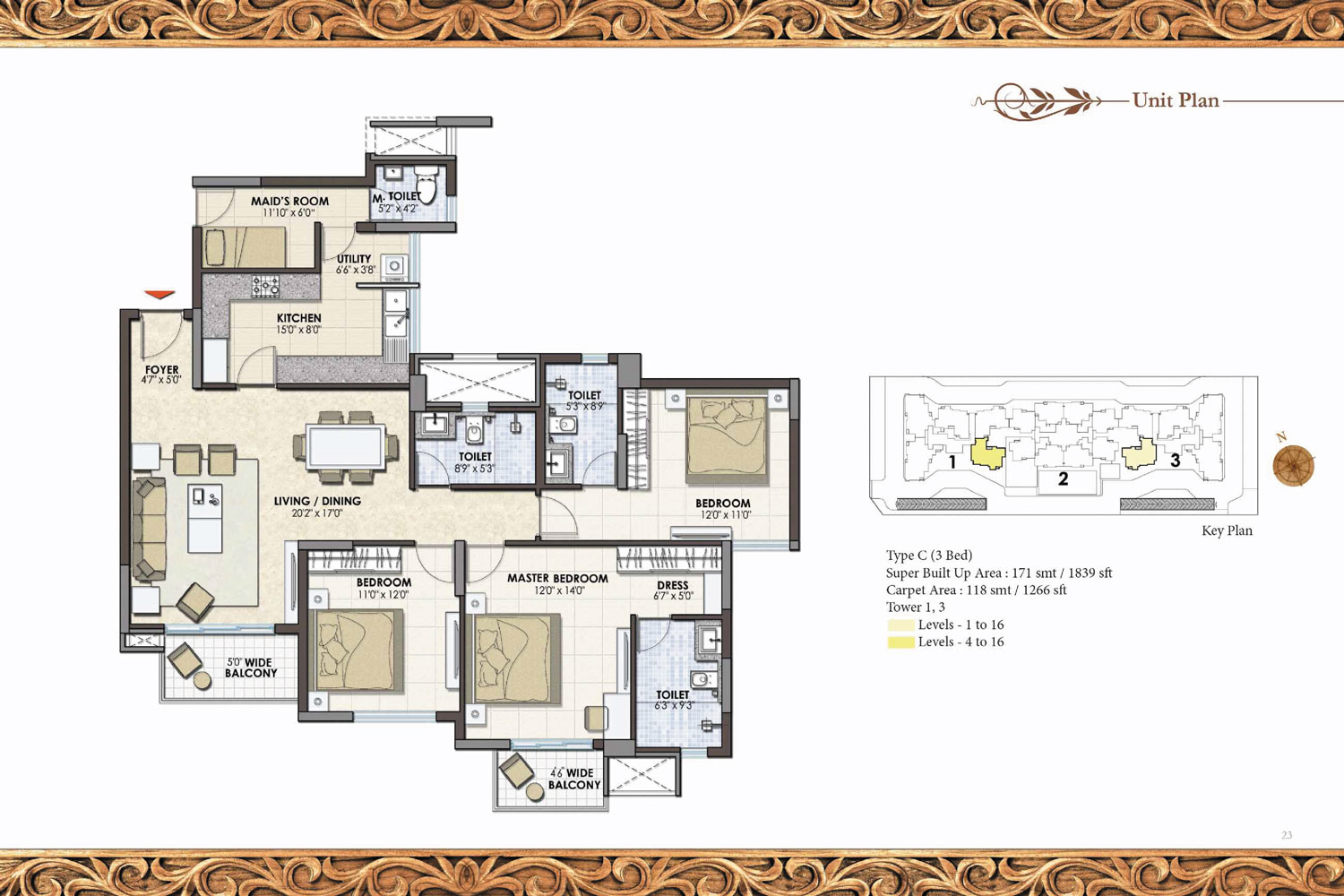 Prestige Pinewood Floor Plan