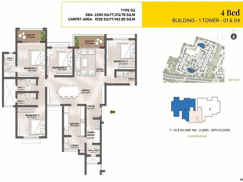 The Prestige City Floor Plan