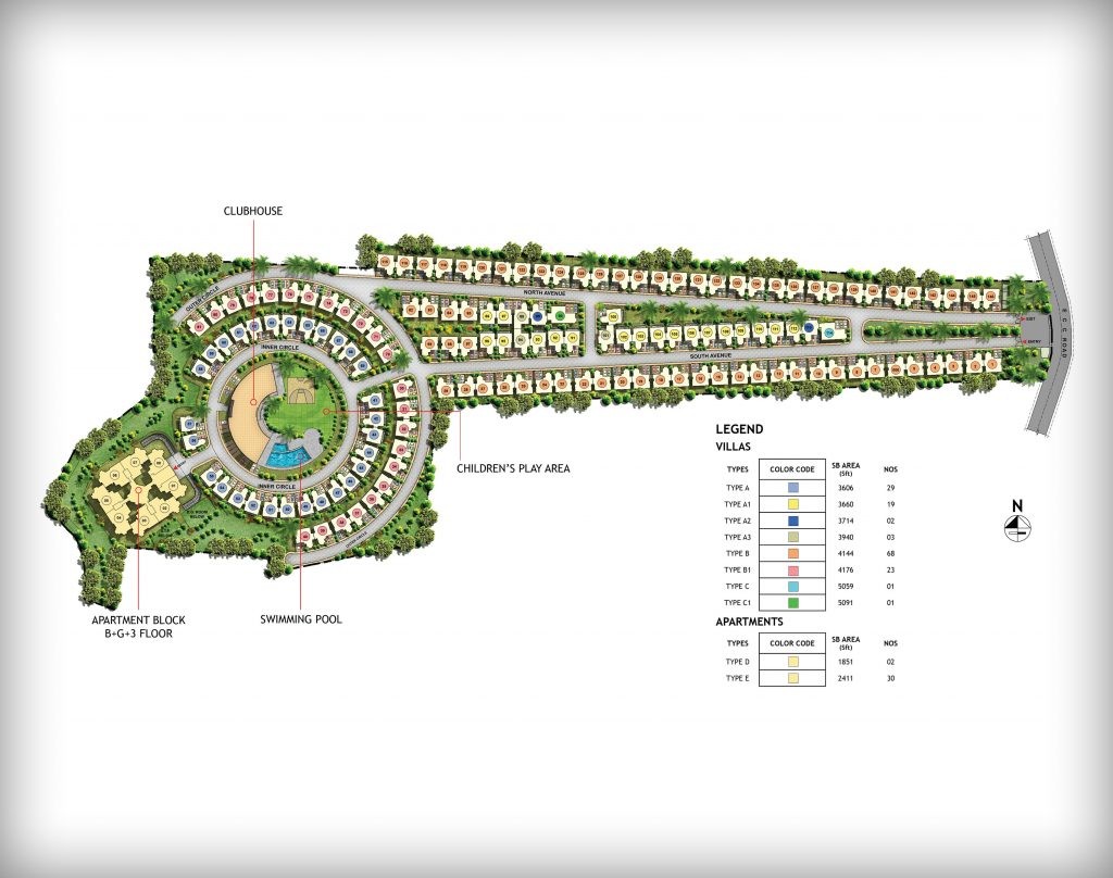 Prestige Silver Oak Master Plan